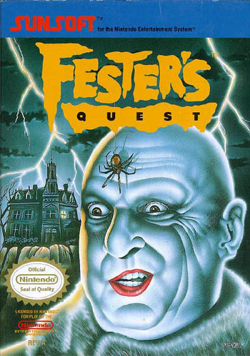 NES: FESTERS QUEST (LABEL ISSUES) (GAME)